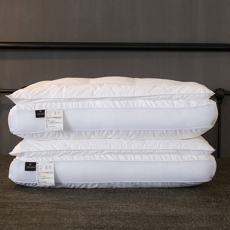 Dubbelskiktsfjäderkudde